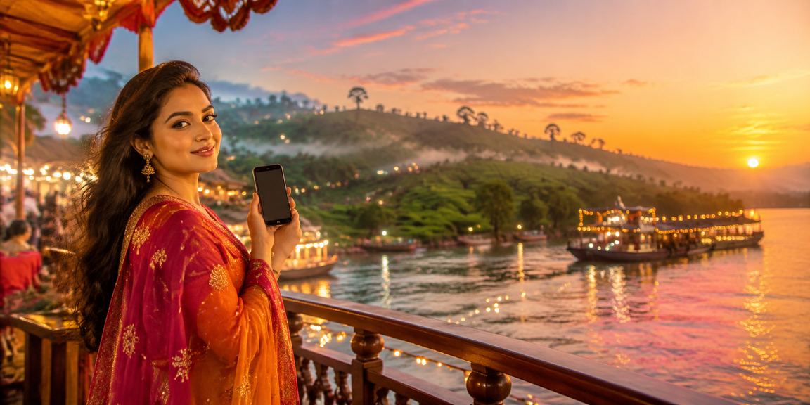 রাজশাহীতে মোবাইল ক্যাসিনো খেলার দৃশ্য
